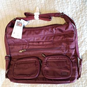 Lug Zipliner - Wine Red - NWT
